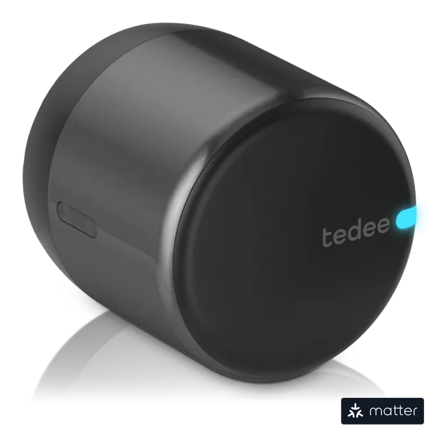 tedee-go2-smart-lock-nero-alluminio-schwarz-schl-ssellos-per-app image 1