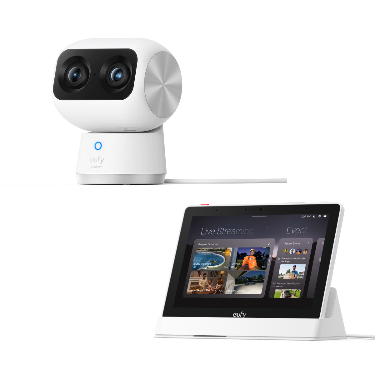 eufy-security-indoor-cam-s350-smart-display-e10-bundle image 1