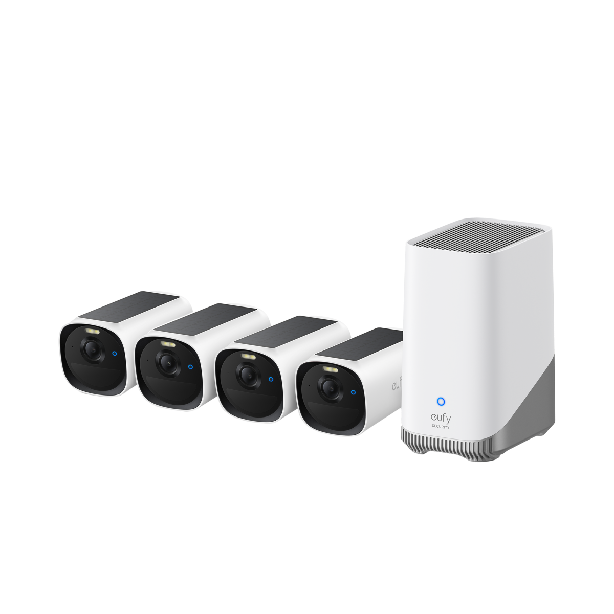 eufy-security-eufycam-e40-4er-set-homebase-s380-2k-solar-berwachungskamera image 1