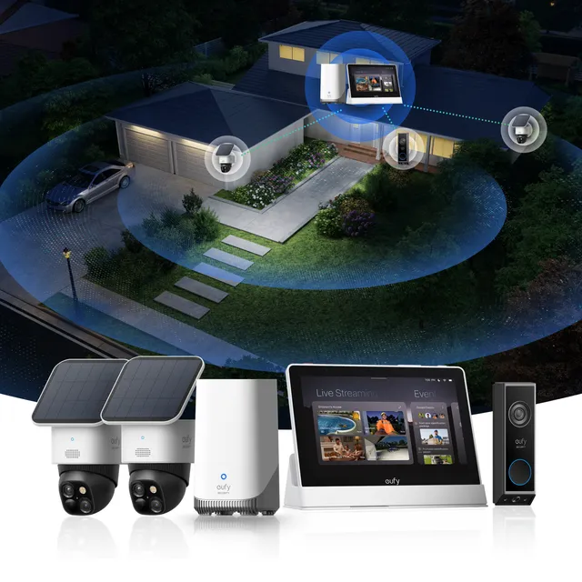 eufy-security-localsecure-premium-set-mit-video-t-rklingel-2x-solocam-s340-homeb image 1