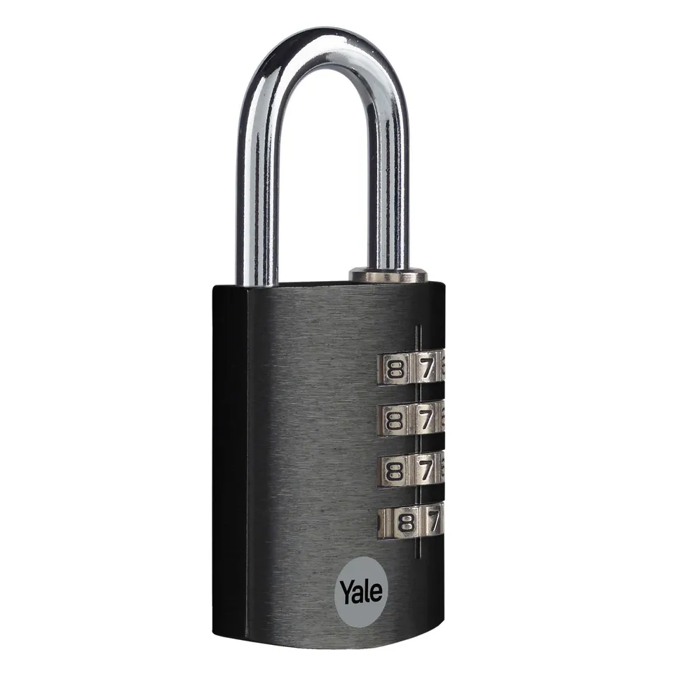 yale-ye3cb-38-131-1-bk-kombinations-vorh-ngeschloss-38-mm-aluminium-schwarz image 1