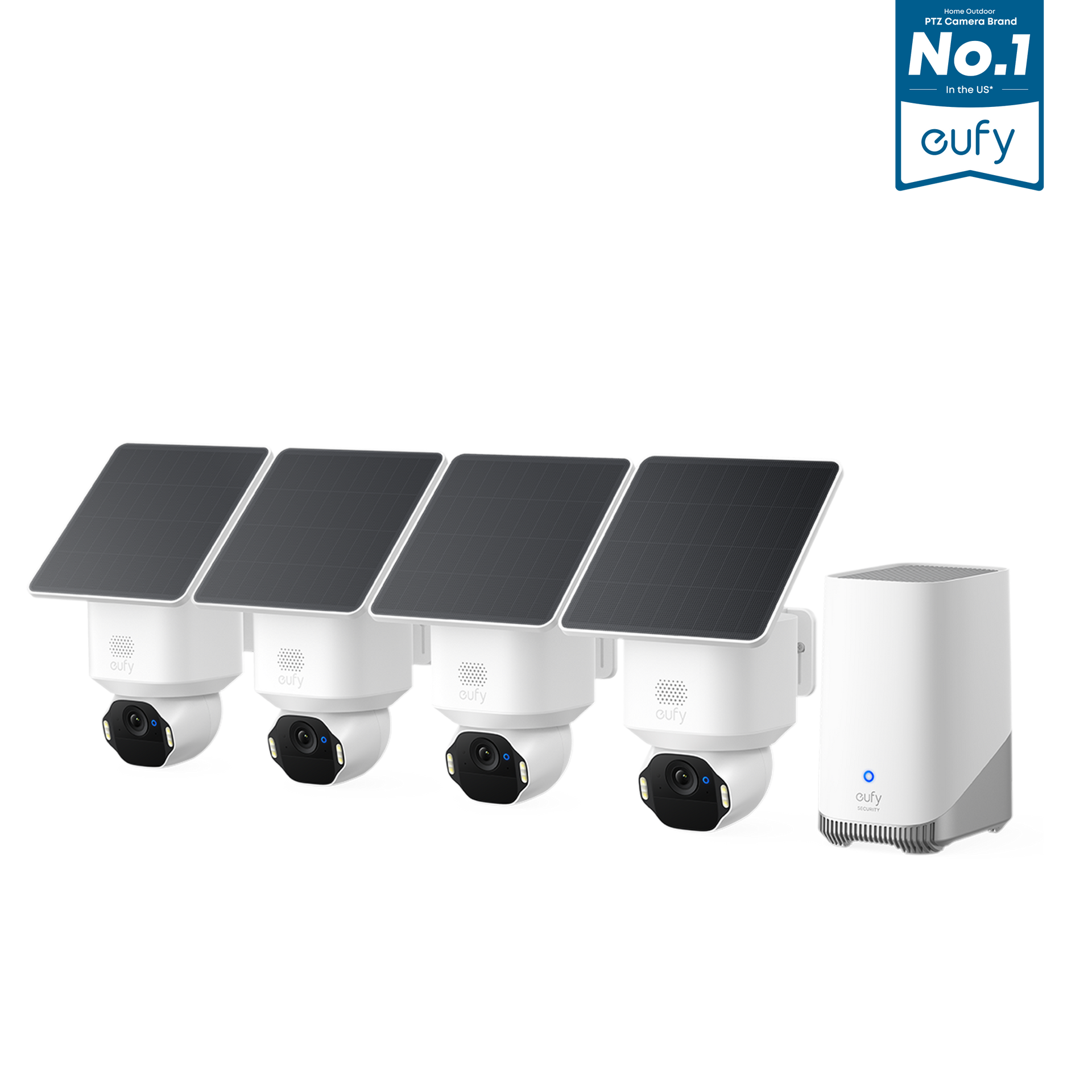 eufy-security-solocam-e42-2-cam-kit-homebase-s380-4k-wlan-berwachungskamera-set image 2