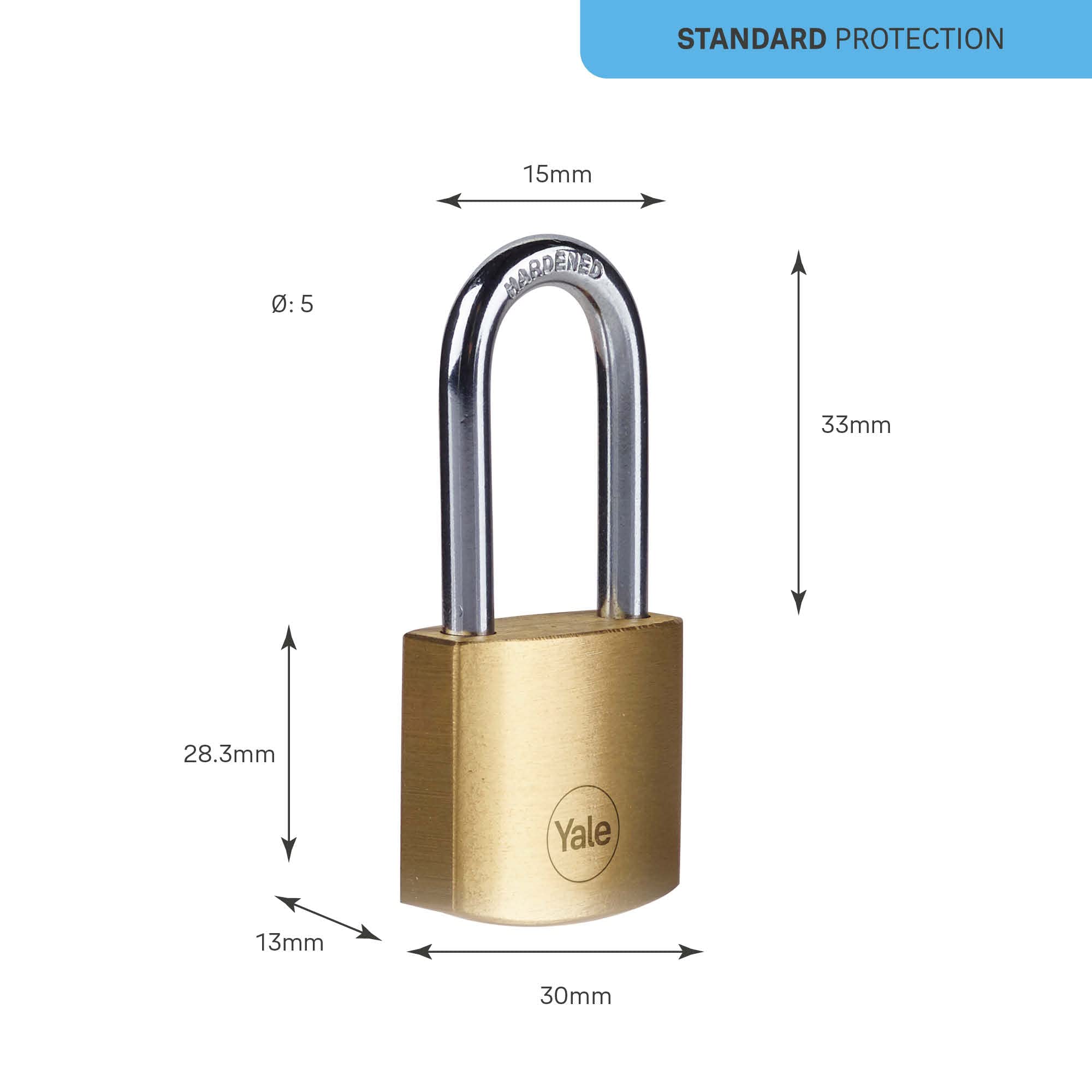 yale-y110b-30-132-1-messing-vorh-ngeschloss-30-mm-standardsicherheit-mit-geh-rte image 3