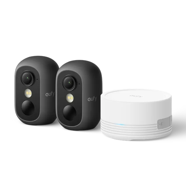 eufy-security-eufycam-c35-2-cam-kit-schwarz-wlan-kamera-set image 1