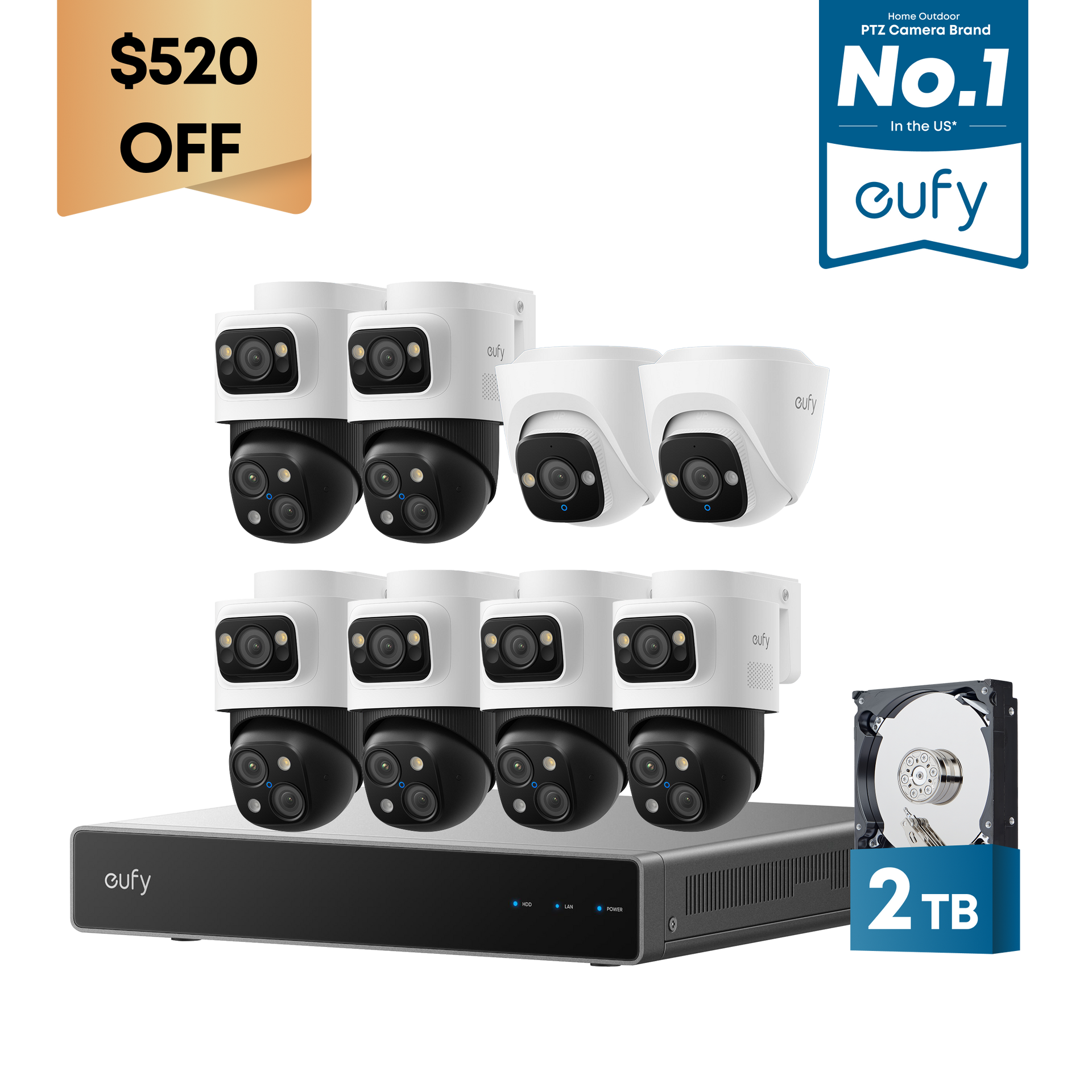 eufy-security-poe-nvr-s4-max-2-bullet-kameras-berwachungssystem image 2