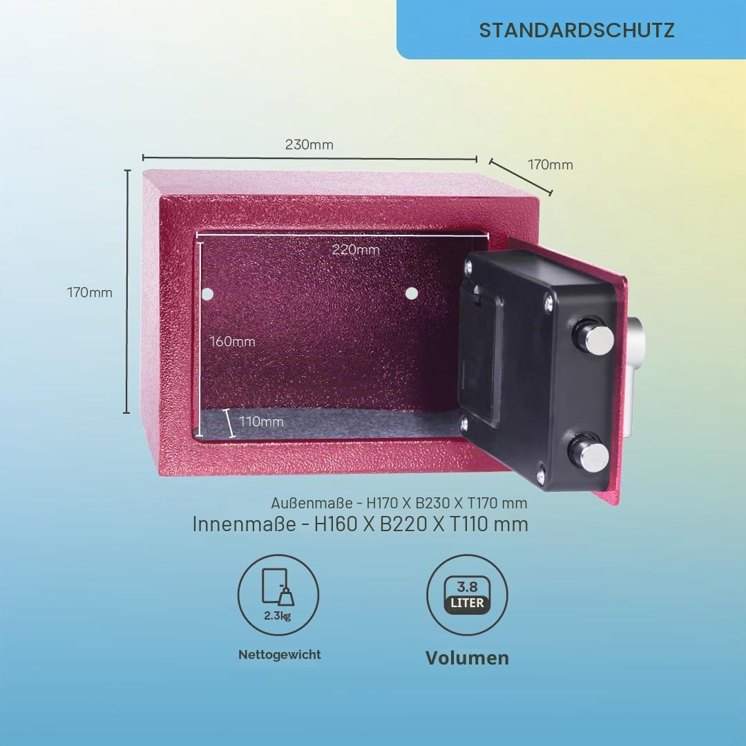yale-elektronischer-tresor-ysv-170-db2-p-mini-rosa-m-beltresor-mit-pin-und-schl- image 5