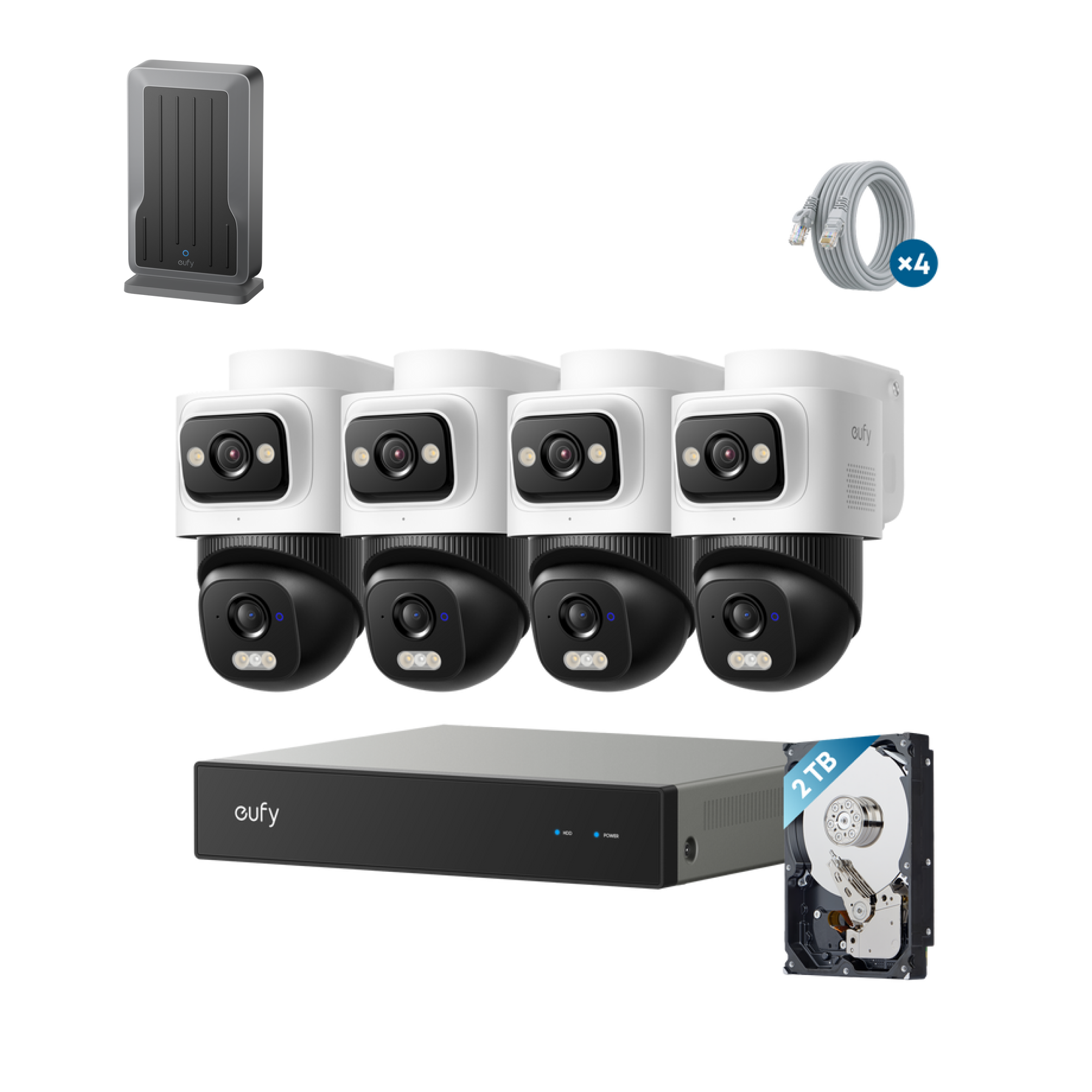 eufy-security-nvr-s4-max-poe-berwachungssystem-mit-wi-fi-modul-dual-lens-bullet- image 1
