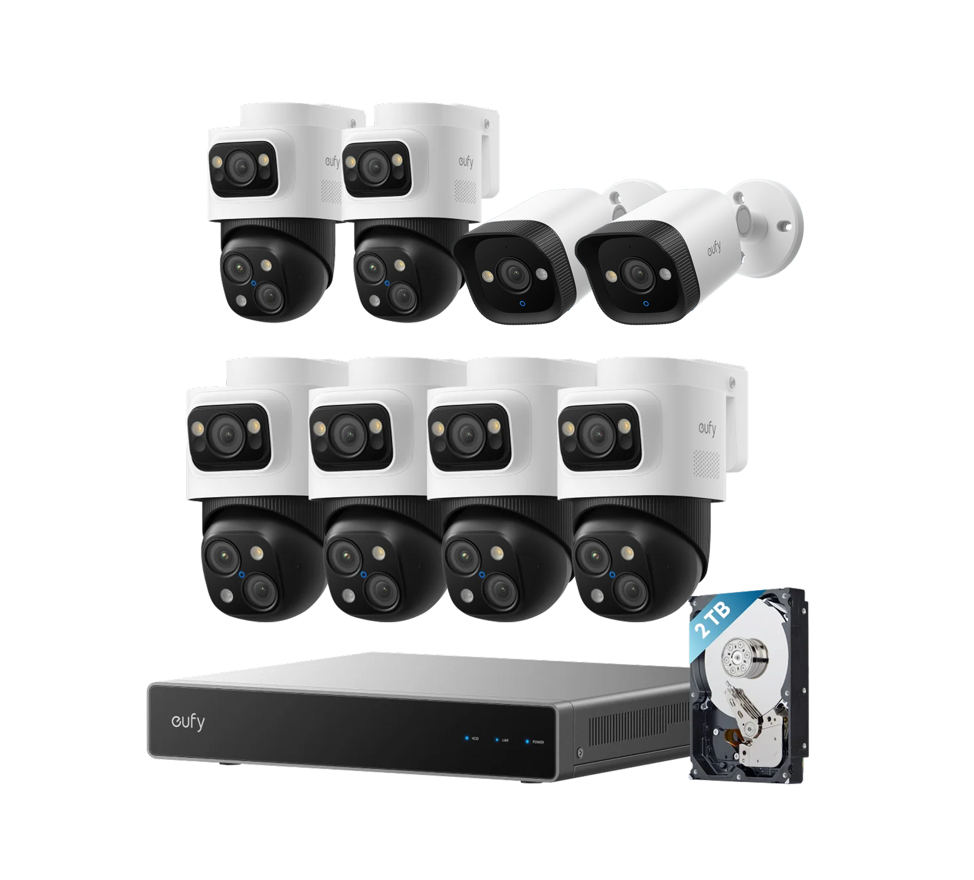 eufy-poe-nvr-6-kamera-kit-s4-max-2x-poe-bullet-e40-berwachungssystem image 3