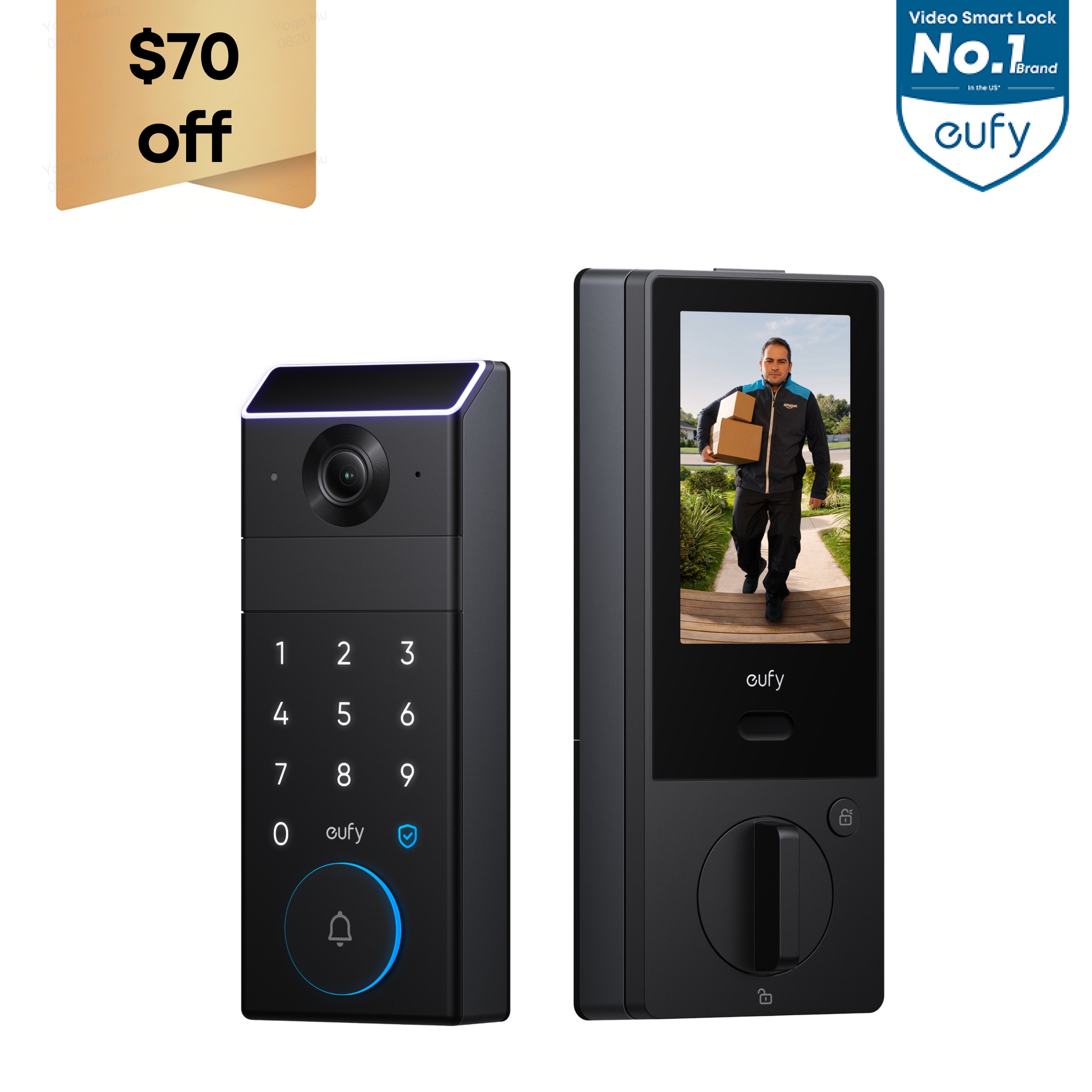 eufy-security-familock-s3-smart-lock-mit-handvenen-scan-und-2k-doorbell image 4