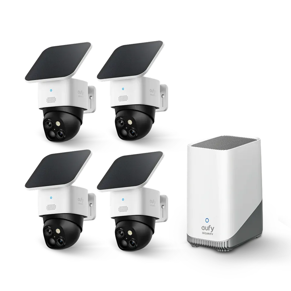 eufy-security-solocam-s340-4er-pack-homebase-s380 image 1