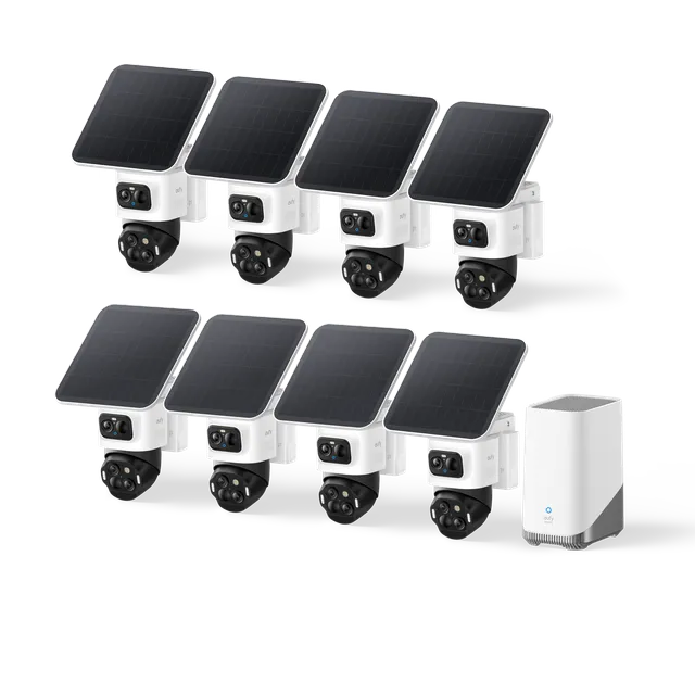 eufy-security-eufycam-s4-8-kamera-kit-homebase-3-berwachungskamera-set image 1