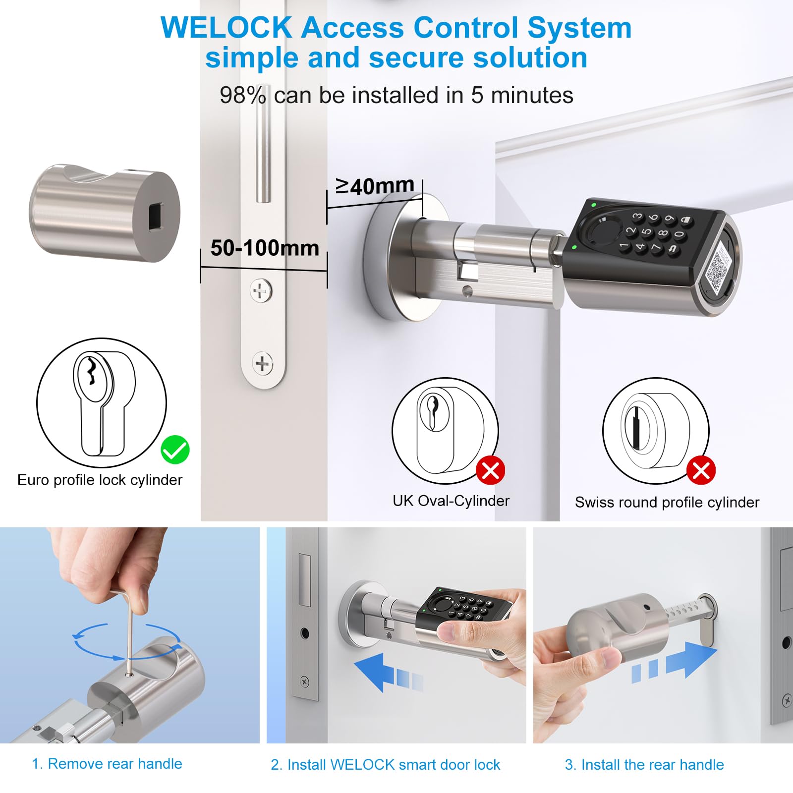 welock-touca51-pro-u41-pro-fingerprint-smart-lock-zylinder-mit-tempor-r-code image 8