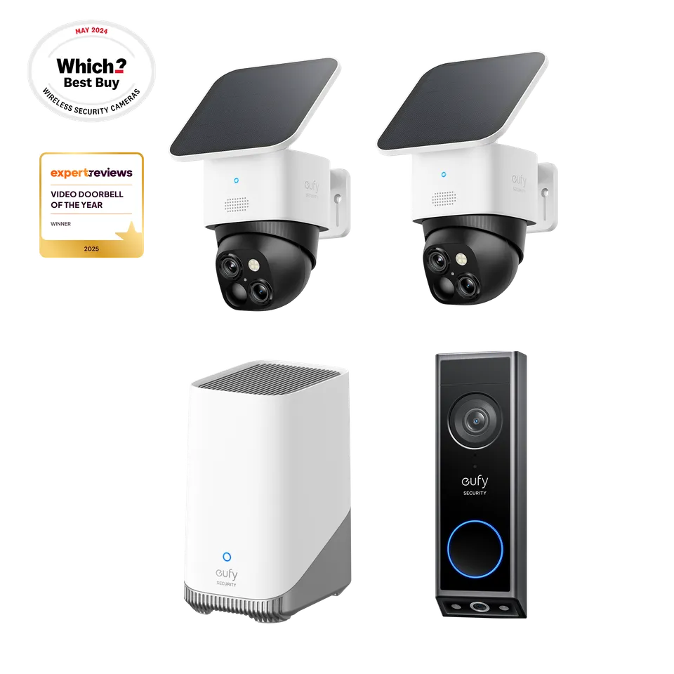 eufy-security-solocam-s340-2er-set-video-doorbell-e340-homebase-s380-set image 1