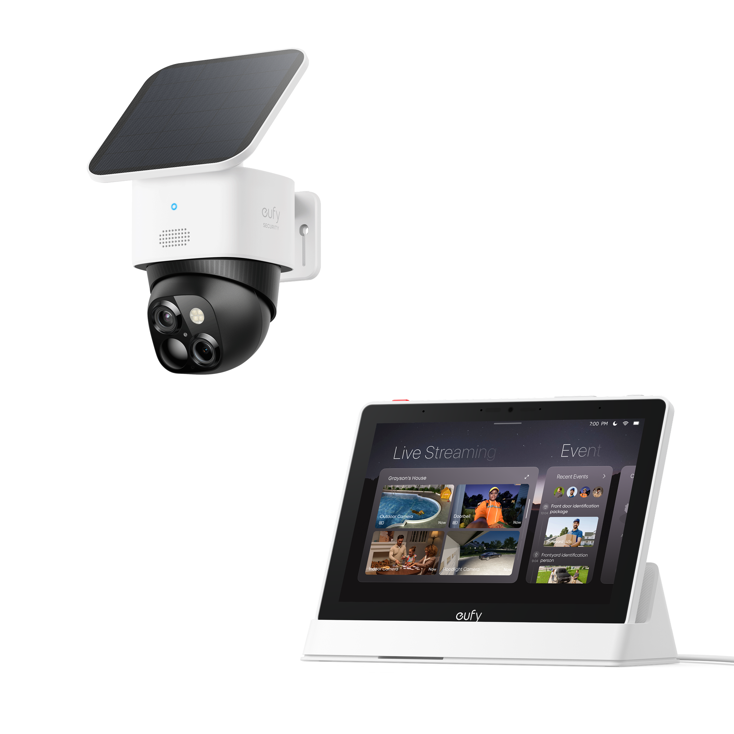 eufy-security-smart-display-e10-solocam-s340-berwachungskamera-bundle image 1