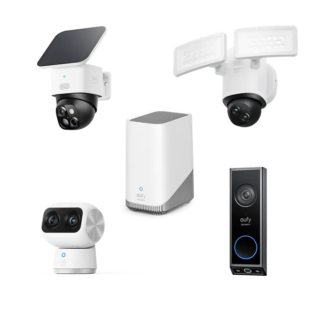 eufy-security-dual-camera-bundle-homebase-s380-homebase-3-komplett-set image 1