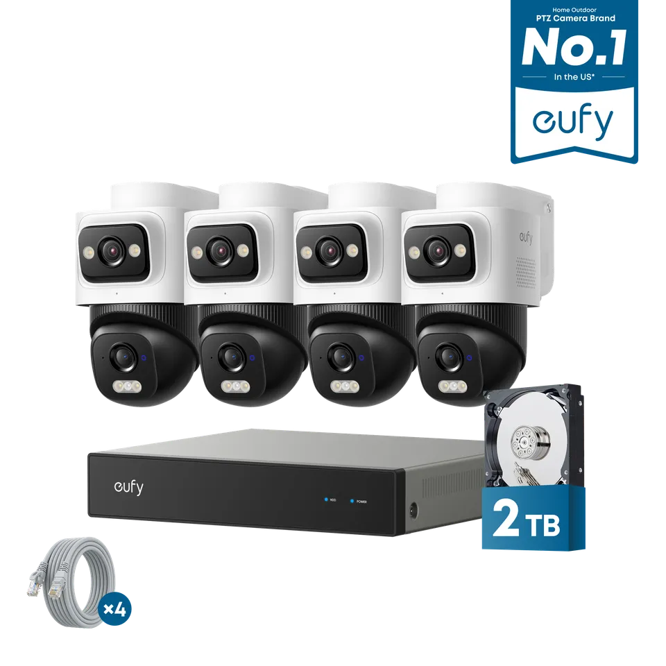 eufy-security-nvr-system-e50-4-cam-kit-poe-berwachungssystem-mit-dual-lens-bulle image 1