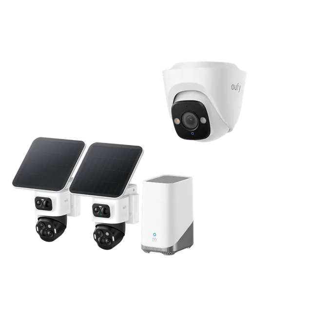 eufy-security-s4-2-kamera-kit-homebase-3-poe-turret-e41 image 1