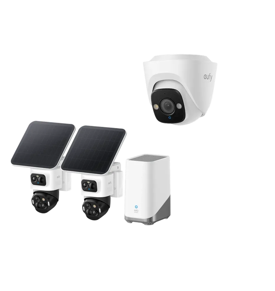 eufy-security-s4-2-kamera-kit-homebase-3-poe-turret-e41 image 1