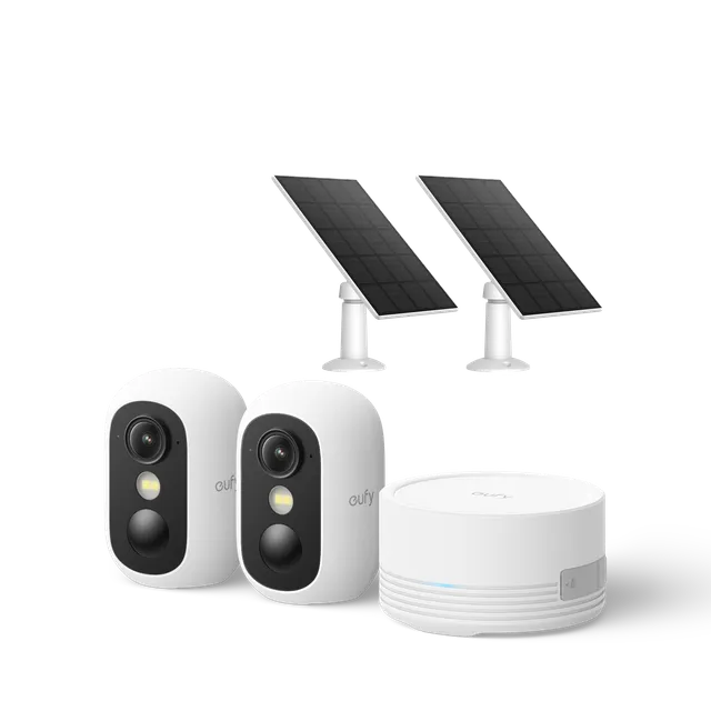 eufy-security-c35-2-kamera-set-homebase-mini-solarpanel image 1