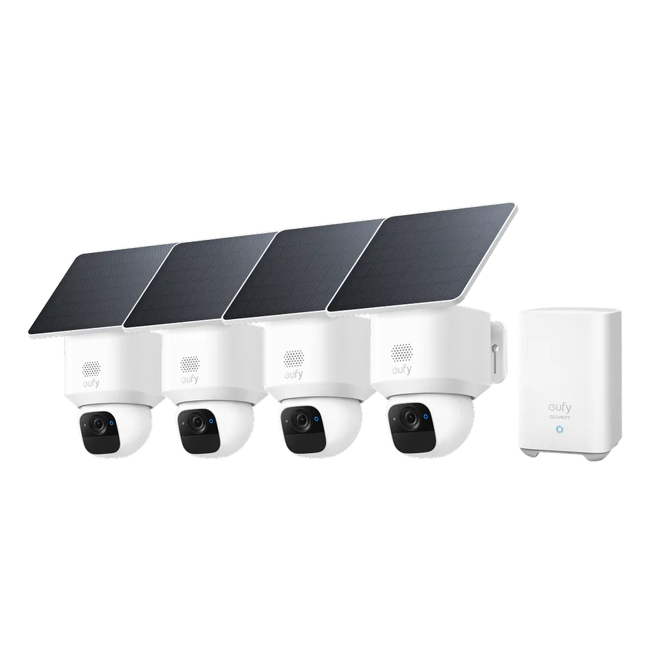 eufy-security-solocam-e30-4er-pack-homebase-s380-360-au-enkamera-mit-solar image 1