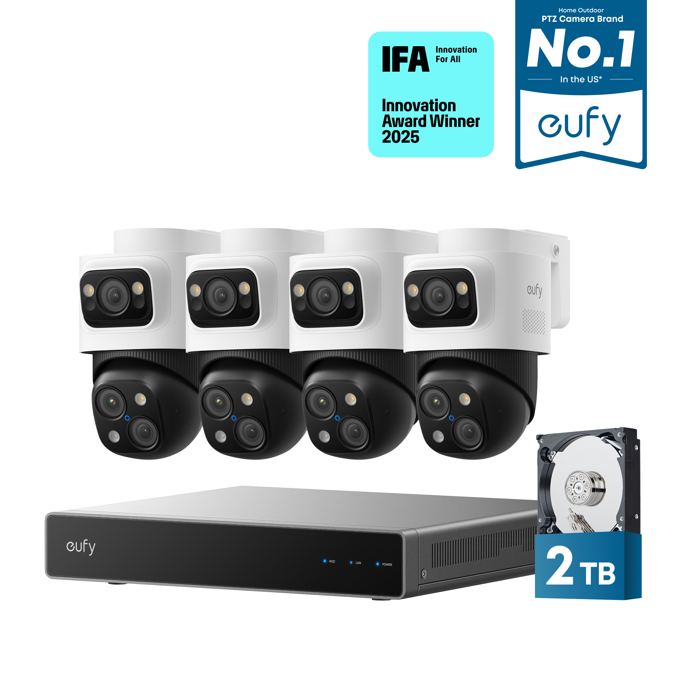 eufy-security-poe-nvr-security-system-s4-max-4k image 1