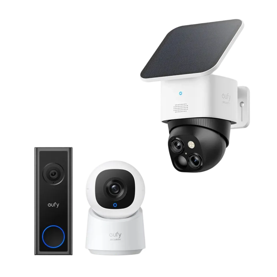 eufy-security-solocam-s340-video-doorbell-c30-innenkamera-c210-set image 1