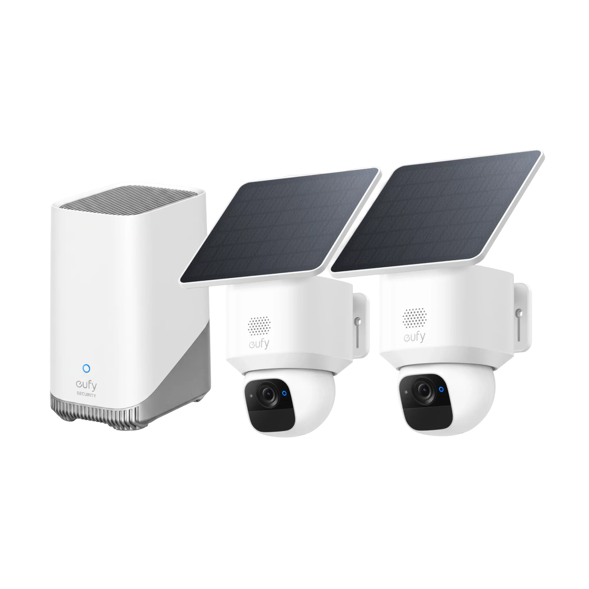 eufy-security-2x-solocam-e30-homebase-3-s380-video-doorbell-e340-set image 2