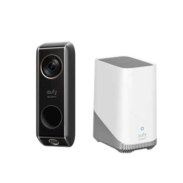 eufy-security-video-doorbell-s330-mit-homebase-s380-dual-kamera-2k-t-rklingel image 1