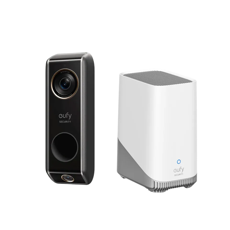 eufy-security-video-doorbell-s330-mit-homebase-s380-dual-kamera-2k-t-rklingel image 1