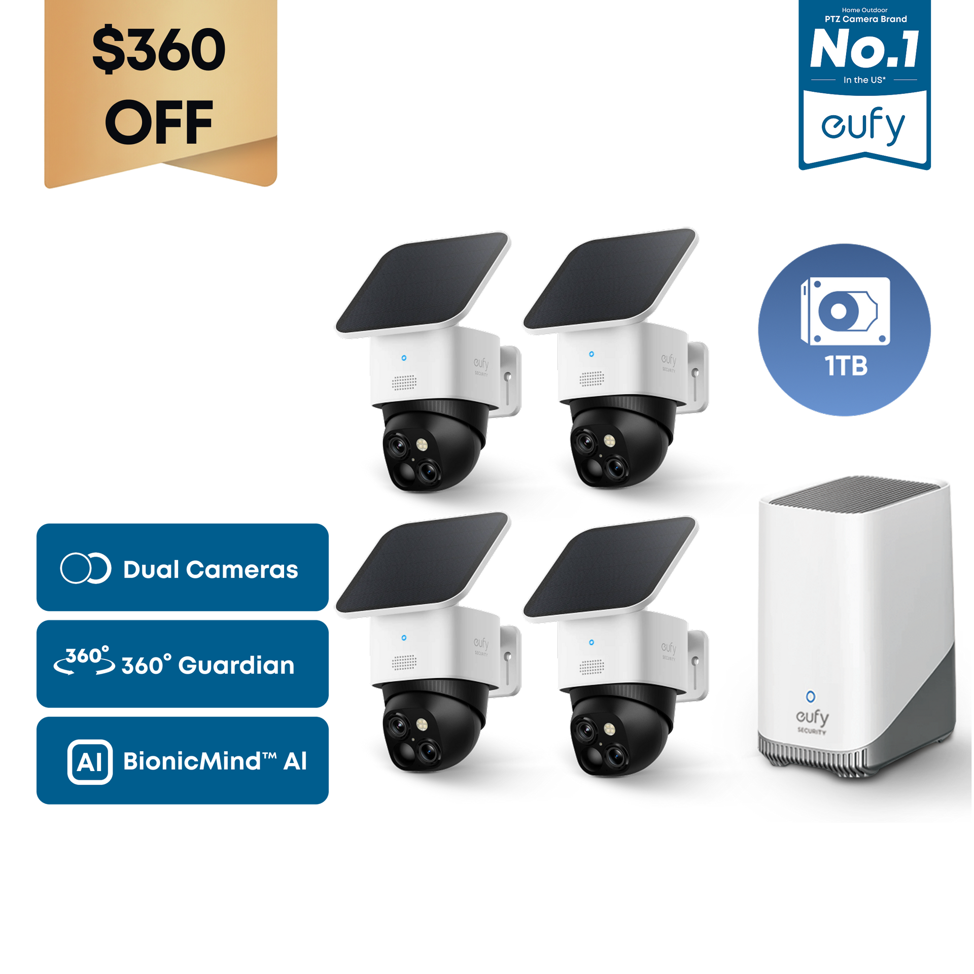 eufy-security-solocam-s340-4-cam-pack-solar-berwachungskamera image 4