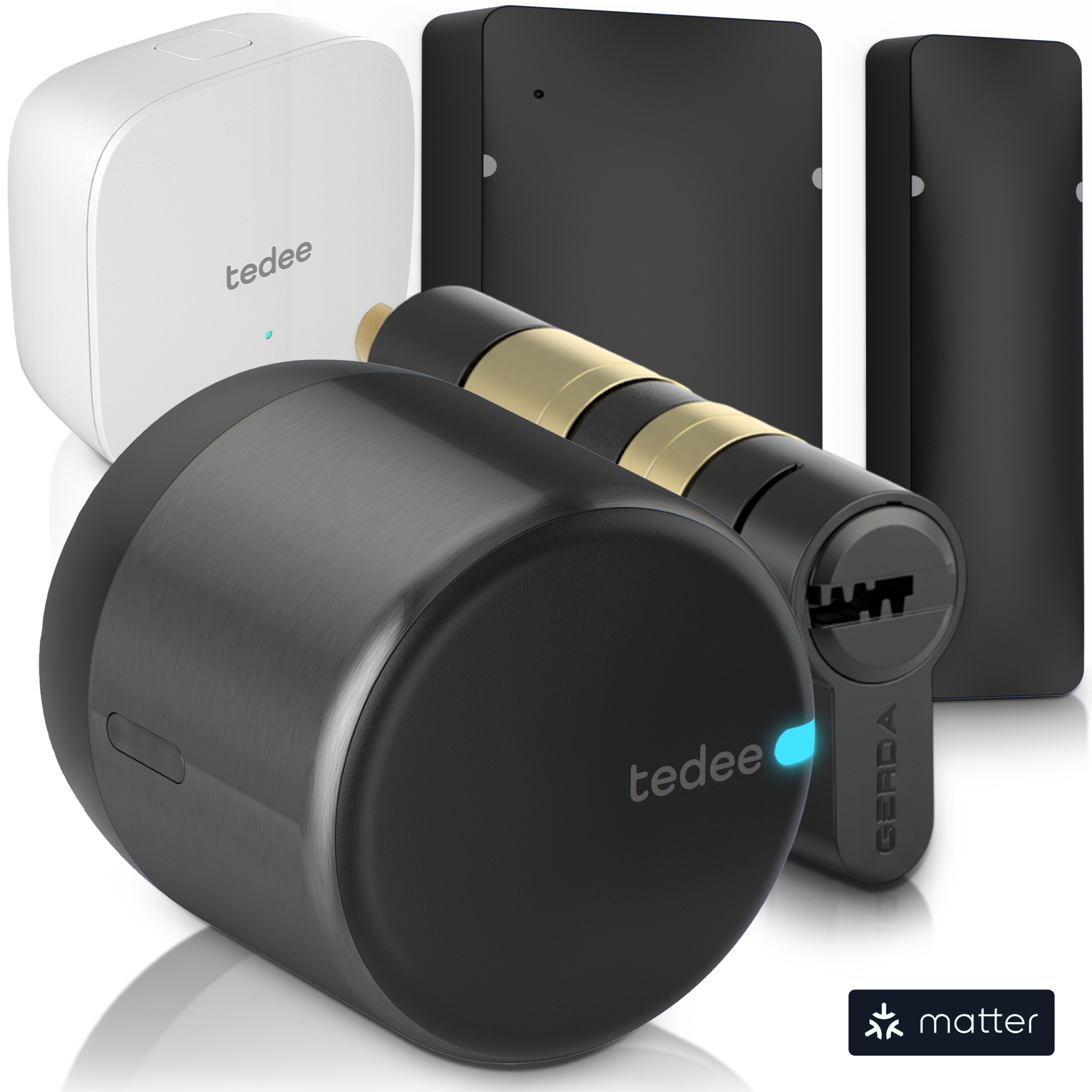 tedee-go2-smart-lock-bridge-door-sensor-bundle image 2