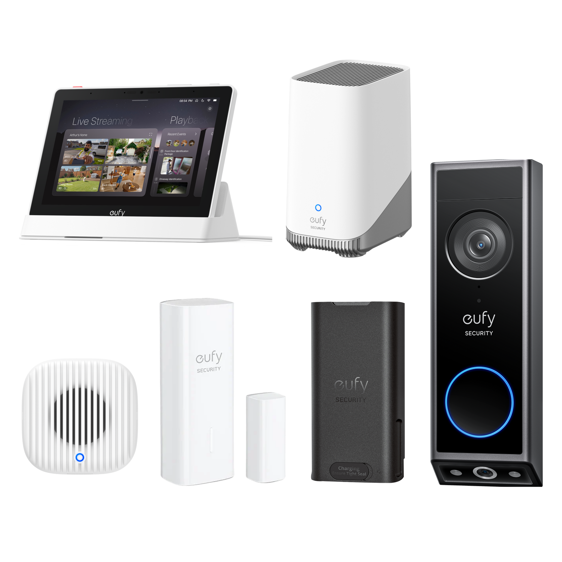 eufy-security-video-doorbell-e340-komplett-bundle-mit-smart-display-e10 image 8