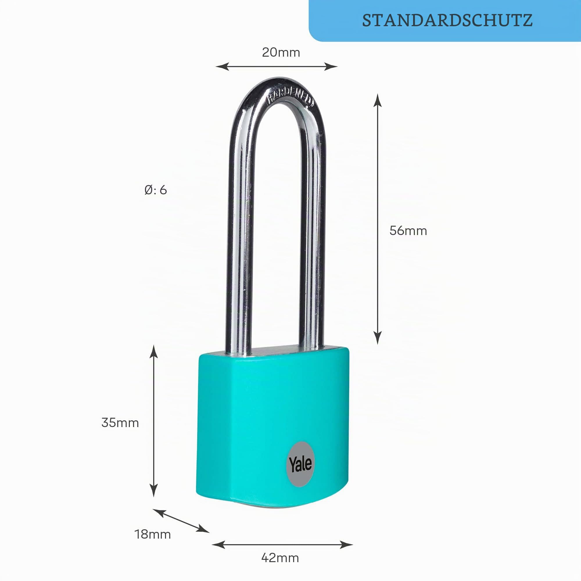 yale-vorh-ngeschloss-38-mm-aluminium-t-rkis-standardsicherheit-mit-langem-b-gel image 3
