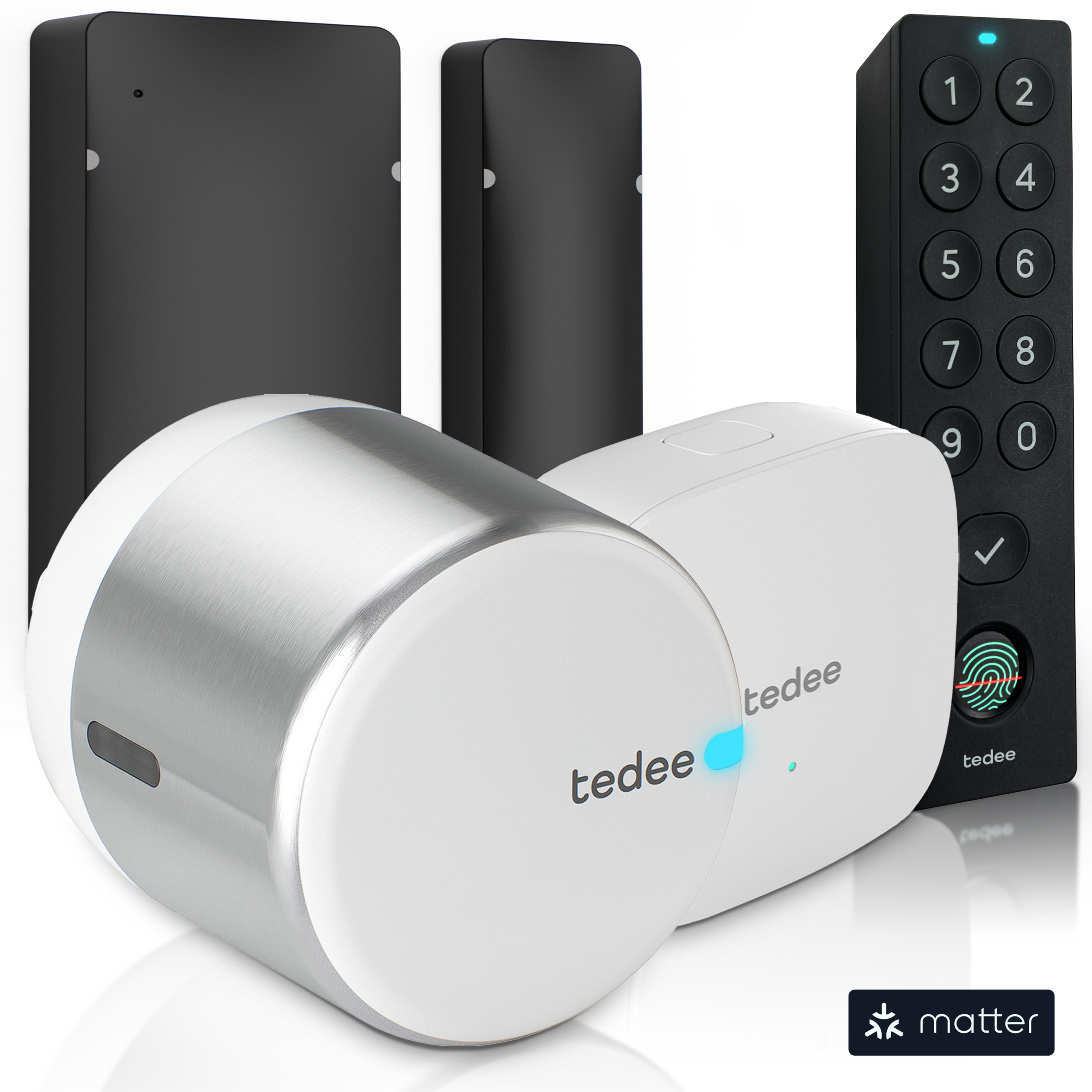 tedee-go2-door-sensor-full-bundle-smart-lock-bridge-keypad-pro image 3