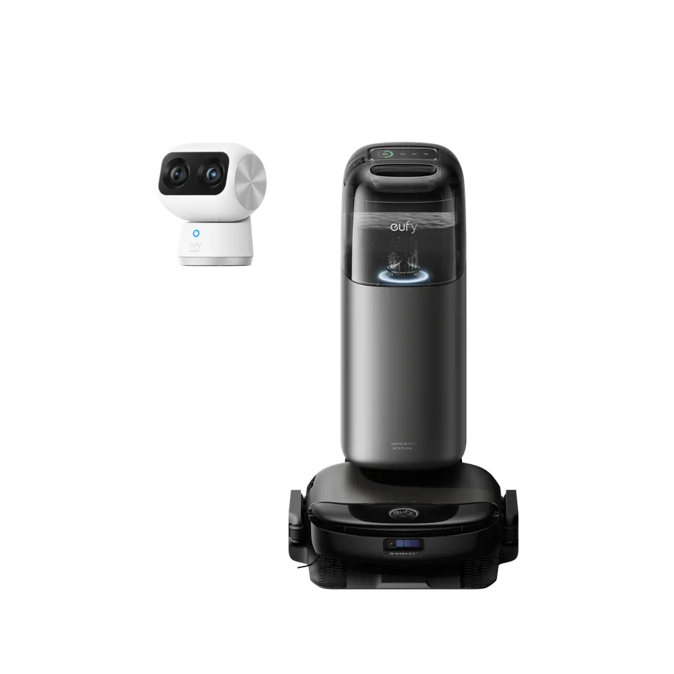 eufy-security-robot-vacuum-omni-s1-pro-indoor-cam-s350-set image 1