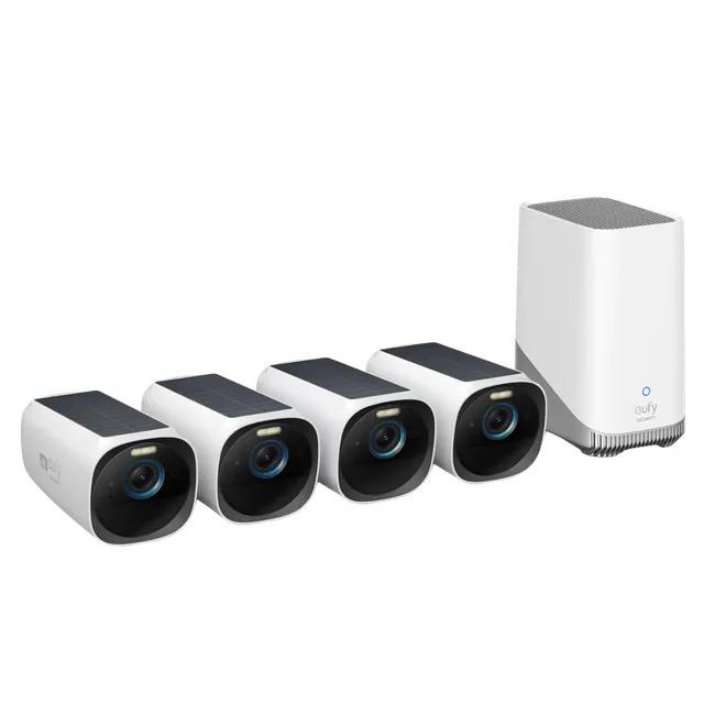 eufy-security-eufycam-3-s330-4er-kit-mit-homebase-3-4k-solar-au-enkameras image 1