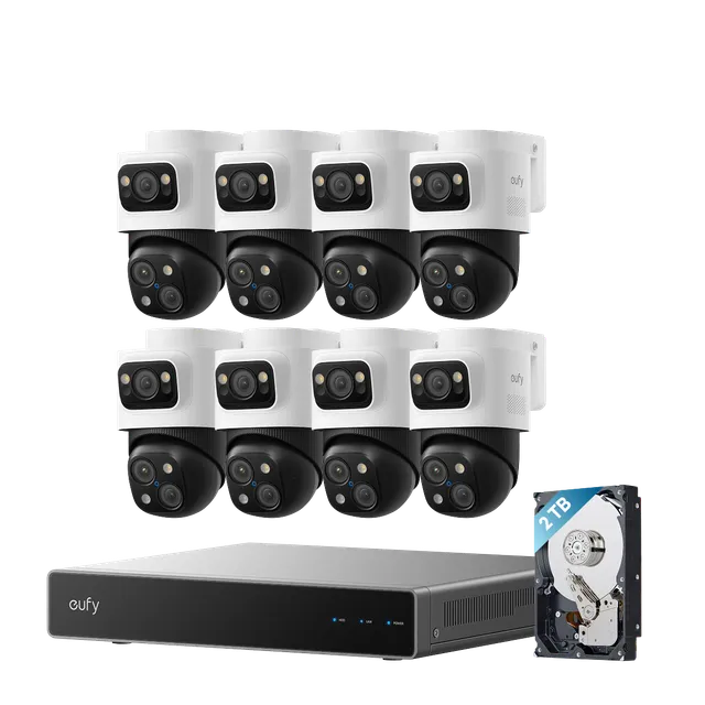 eufy-security-poe-nvr-s4-max-4x-poe-cam-s4-kabelgebundenes-4k-berwachungssystem image 1