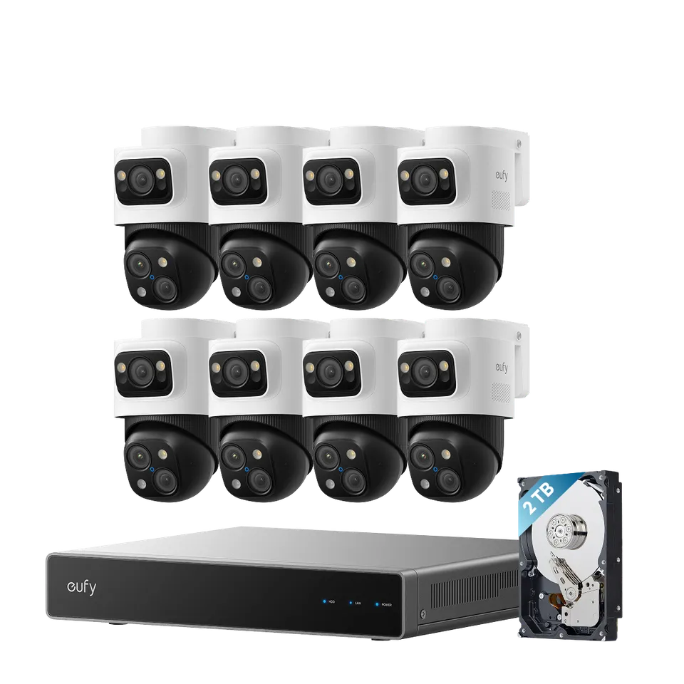 eufy-security-poe-nvr-s4-max-4x-poe-cam-s4-kabelgebundenes-4k-berwachungssystem image 1