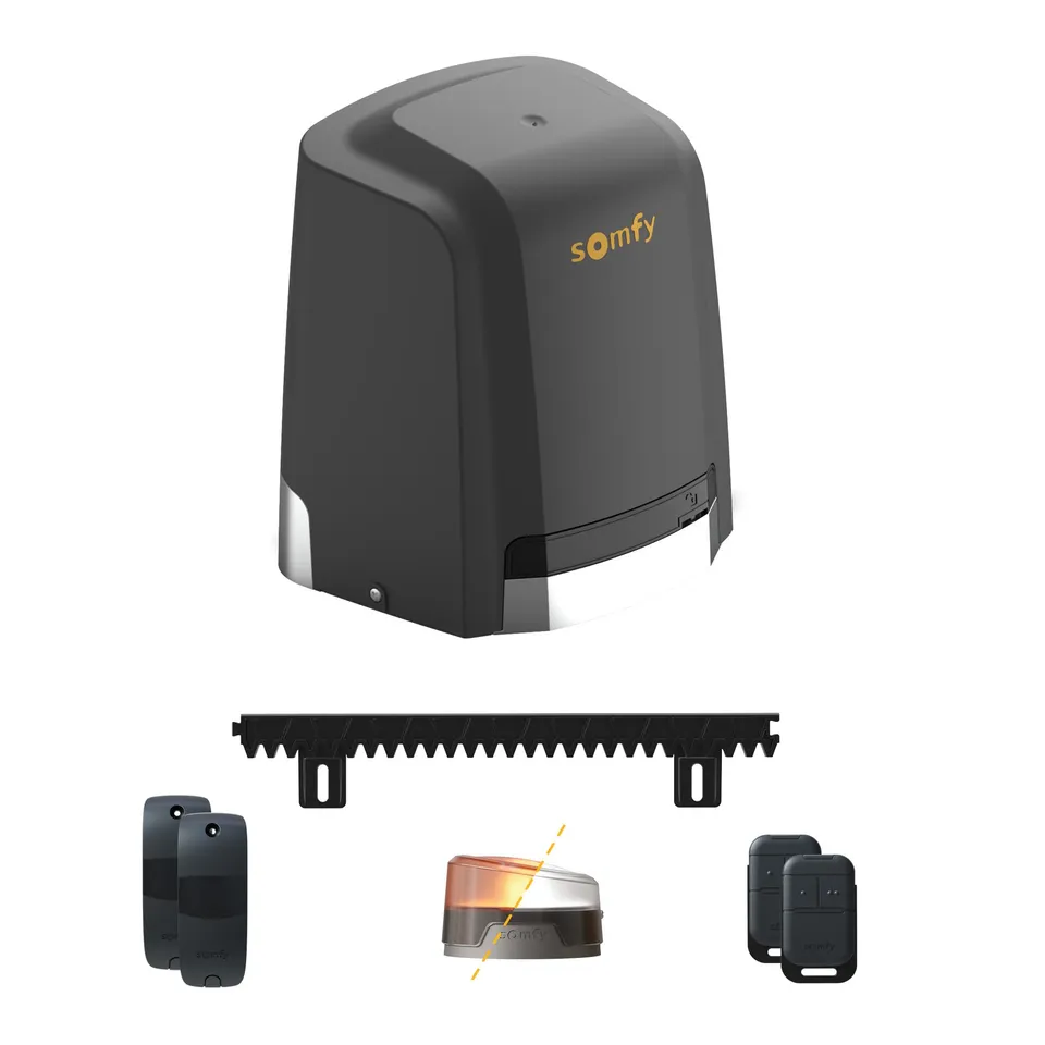 somfy-slidymoove-600-schiebetor-antriebsset-bis-600-kg-8-m-mit-zahnstange-und-li image 1