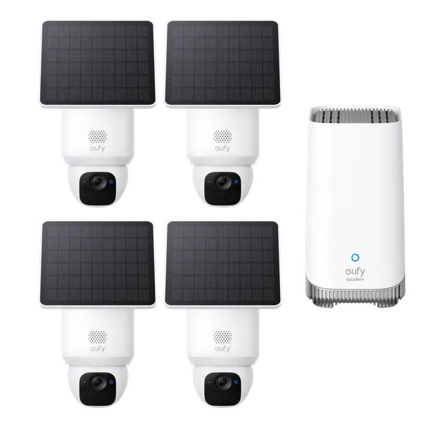 eufy-security-solocam-e30-4er-pack-berwachungskamera-set-homebase-3-s380 image 1