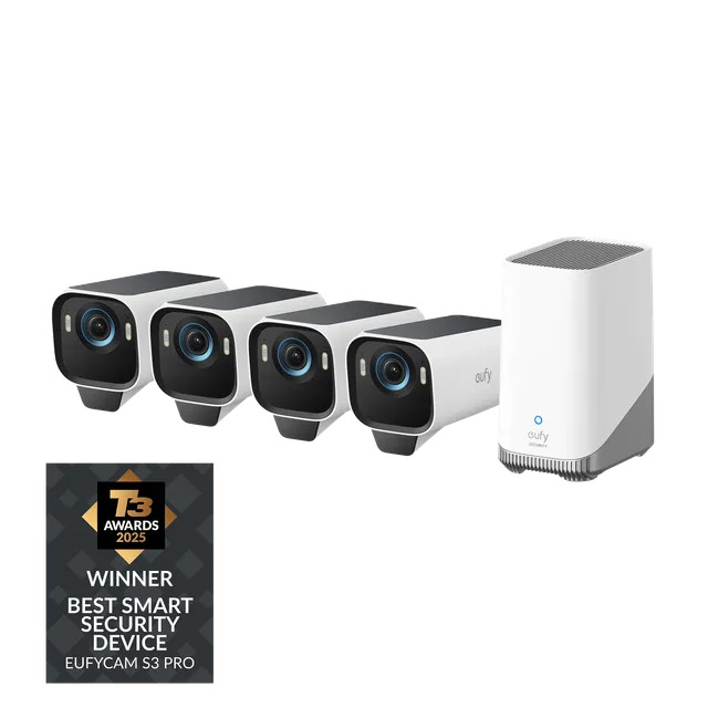 eufy-security-eufycam-s3-pro-4-cam-kit-4k-berwachungskamera-set-mit-maxcolor-vis image 1