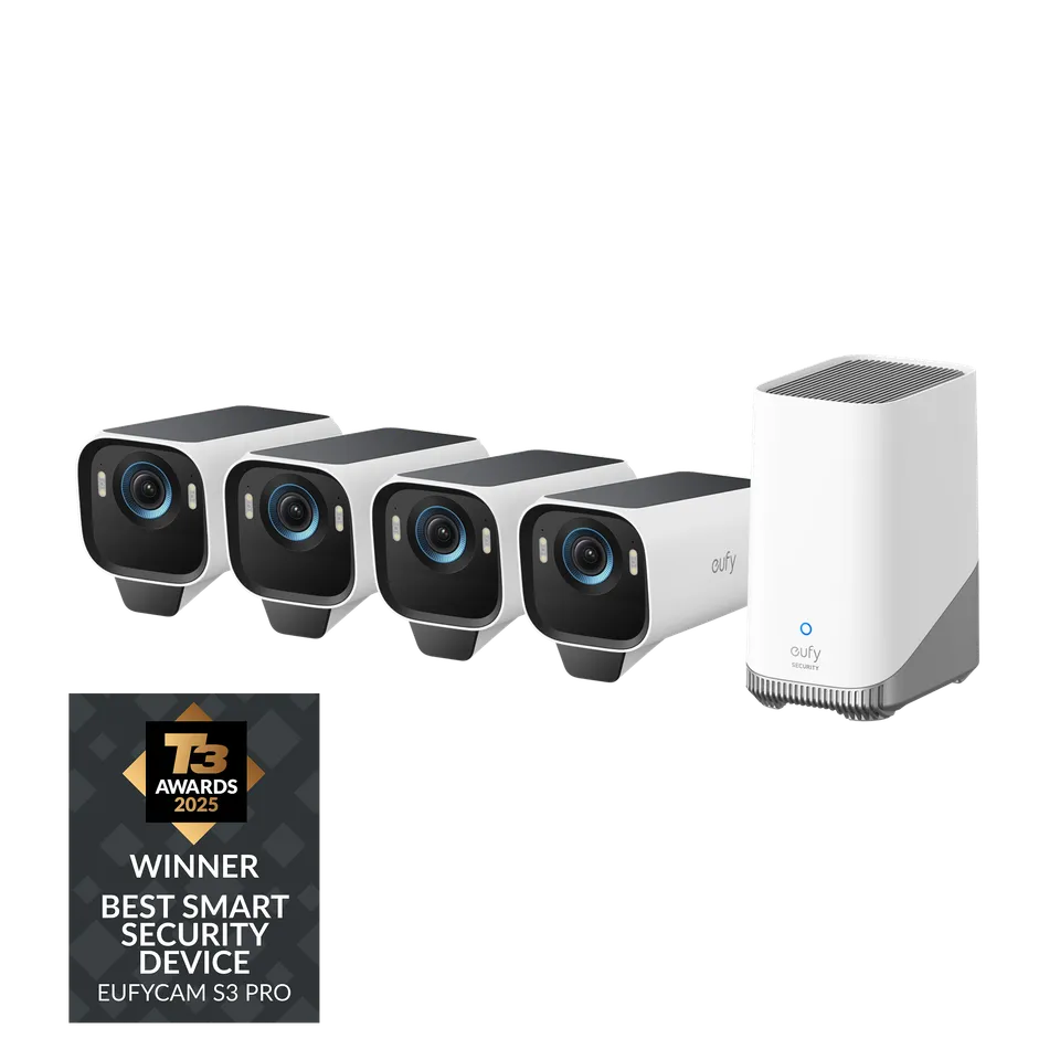 eufy-security-eufycam-s3-pro-4-cam-kit-4k-berwachungskamera-set-mit-maxcolor-vis image 1