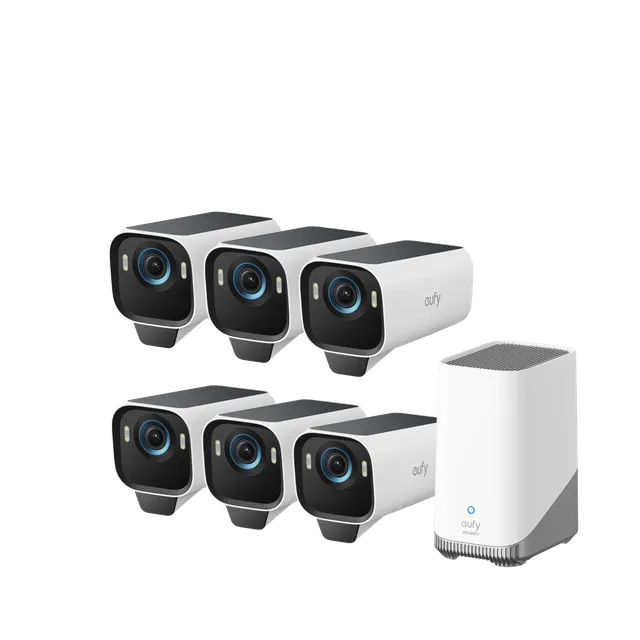 eufy-security-eufycam-s3-pro-6-kamera-kit image 1