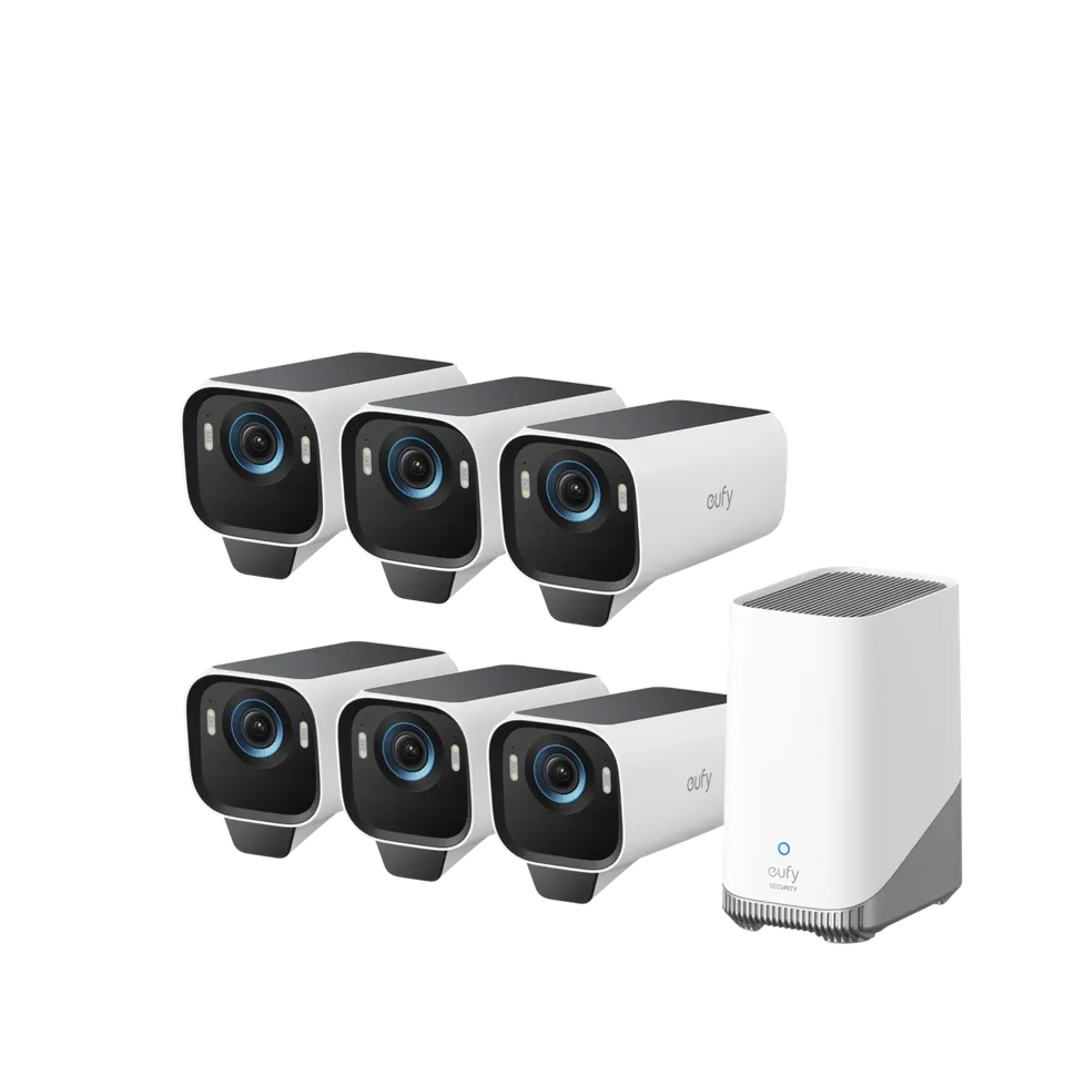 eufy-security-eufycam-s3-pro-6-kamera-kit image 1