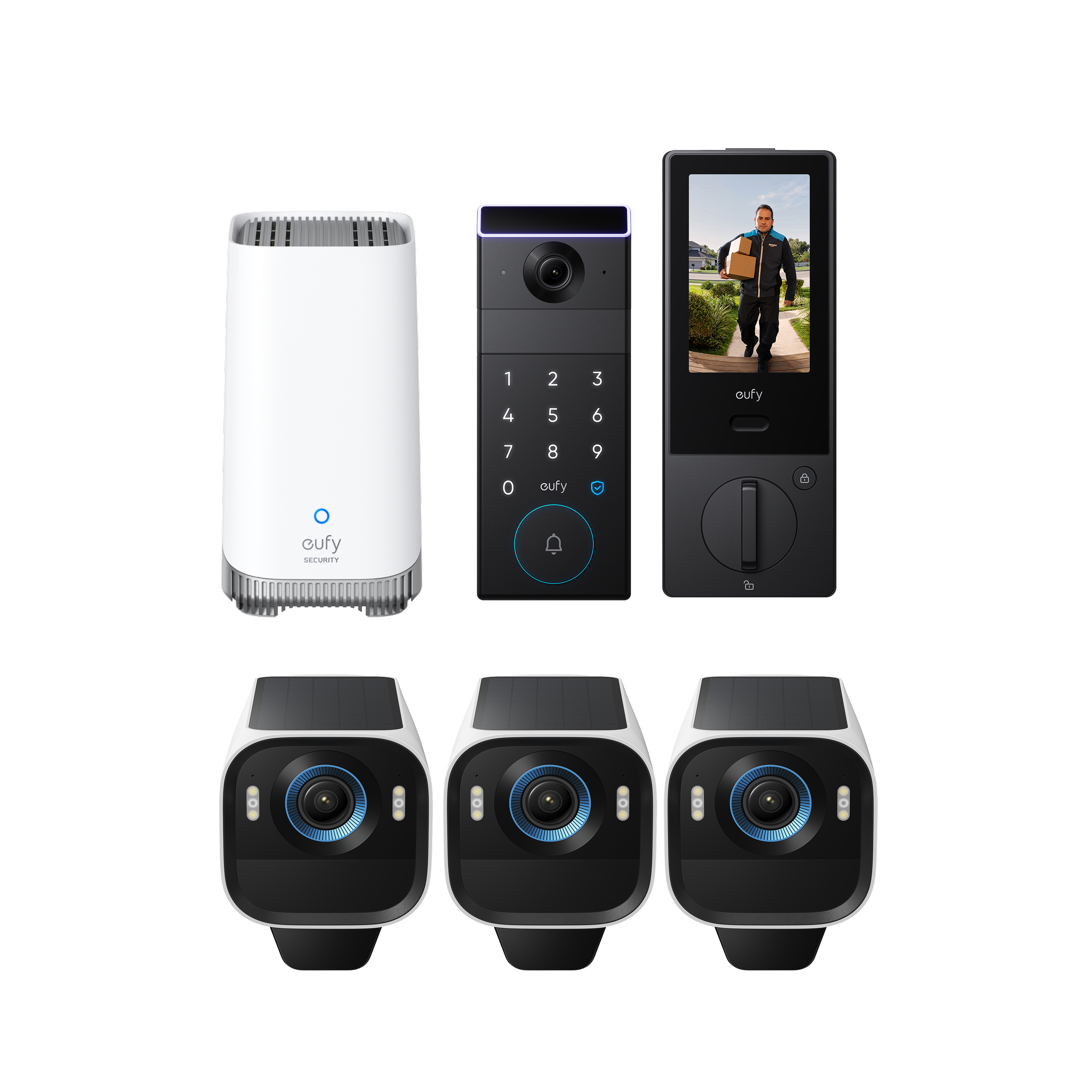 eufy-security-eufycam-s3-pro-3-cam-kit-familock-s3-max-berwachungskamera-set-mit image 1