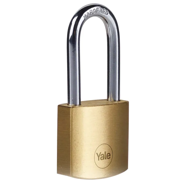 yale-y110b-30-132-1-messing-vorh-ngeschloss-30-mm-standardsicherheit-mit-geh-rte image 1