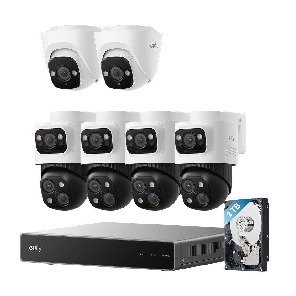 eufy-security-poe-nvr-s4-max-2-turret-kameras-berwachungssystem image 1