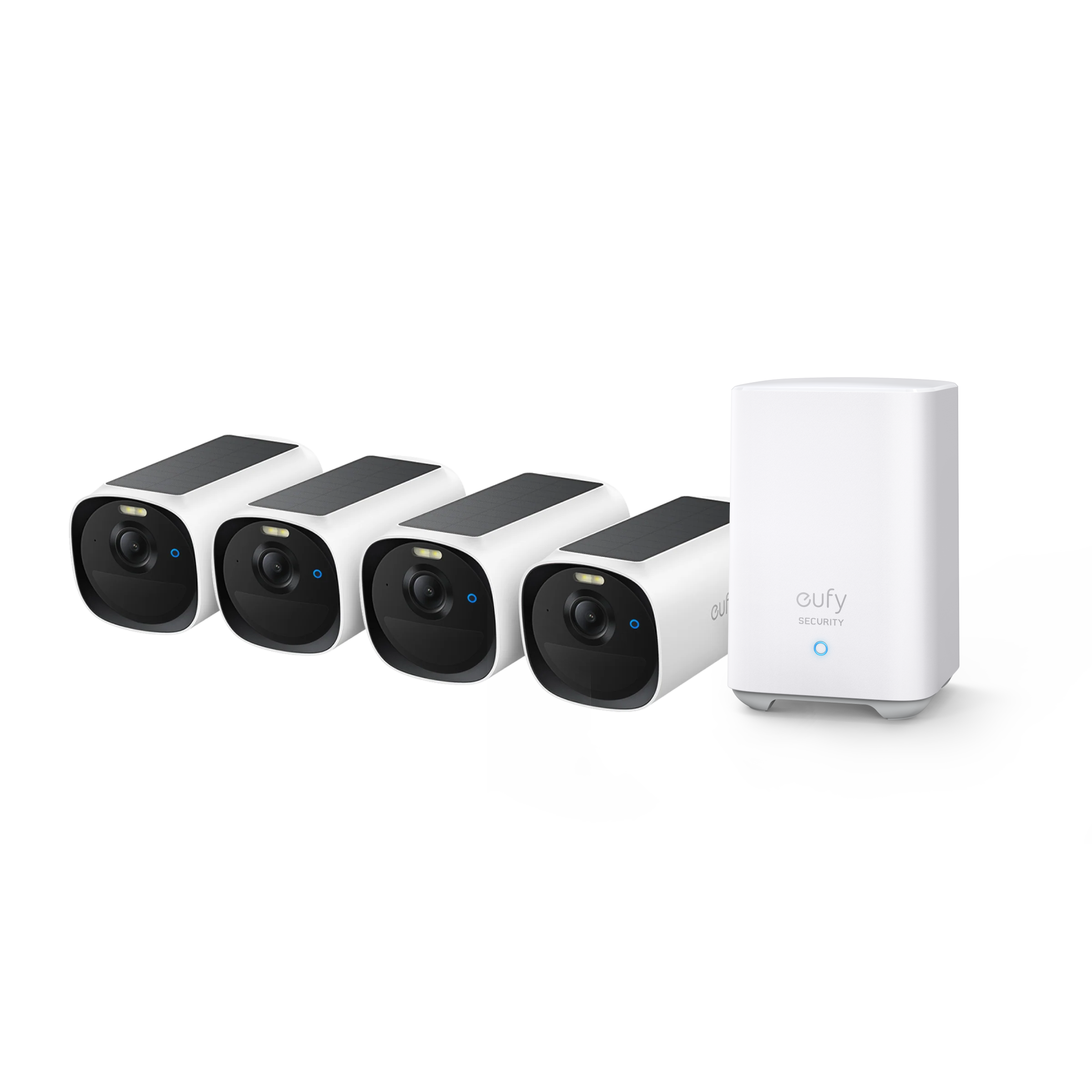 eufy-security-eufycam-e40-4-cam-kit-homebase-s280-2k-solar-berwachungskamera-set image 1