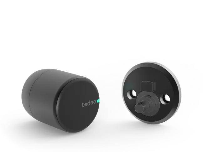 tedee-pro-smart-lock-schwarz-mit-nordic-adapter-graphit image 1